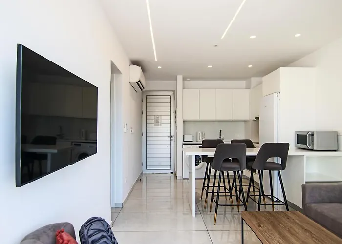 Apartamento Phaedrus Living - Seaside Executive Flat Harbour 203 Paphos